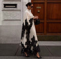 Noir Lace Couture Dress