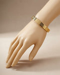 Ayatul Kursi Engraved Cuff Bangle