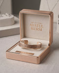 Ayatul Kursi Engraved Cuff Bangle
