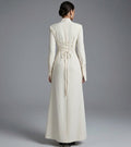 The Nadia Architectural Corset-Laced Split Tunic