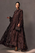 The Juliet Chocolate Lace Maxi Gown