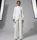 The Diana Asymmetric High-Low Tunic & Trouser Set